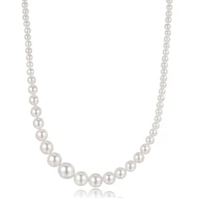 3.5 - 9.5 Classic Japanese Akoya Sea Pearls Necklace