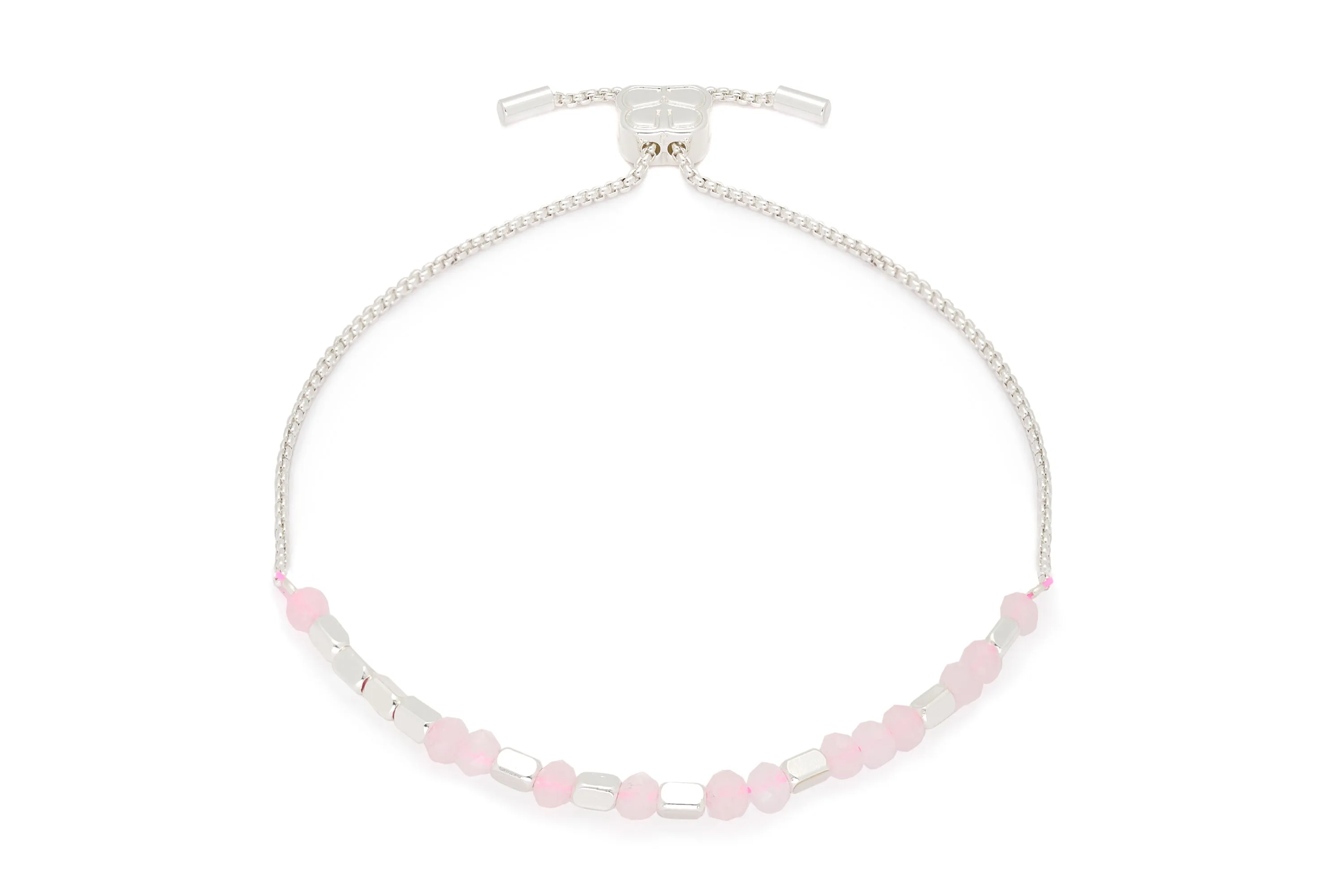 Affection Rose Quartz Gold Bracelet