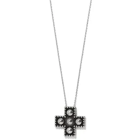 Brighton Pretty Tough Small Cross Necklace