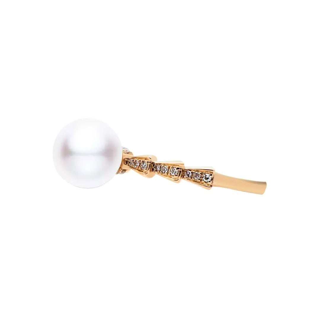 Diamond "Classic Full" Pearls Ring