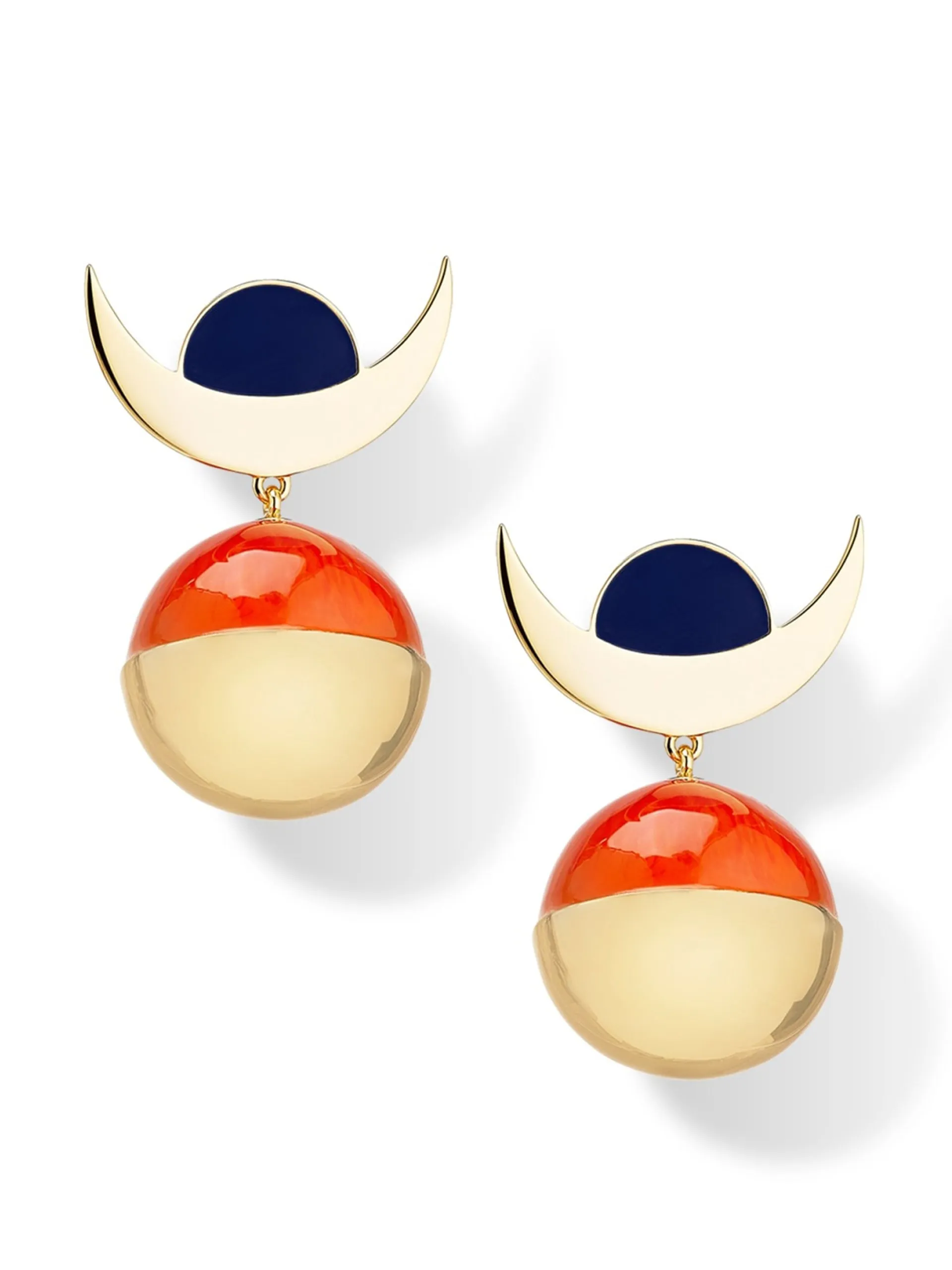 Dimension statement earrings