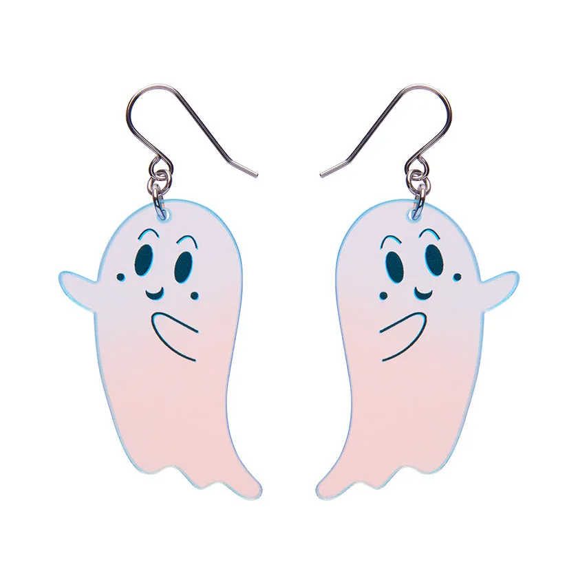 Erstwilder - Ghost Drop Earrings in Iridescent