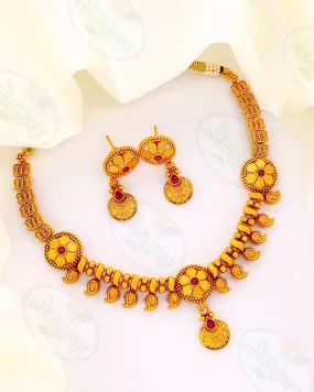 FLORESCENCE PESHWAI NECKLACE