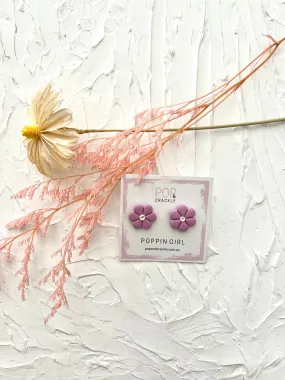 Flower Statement Studs [W]