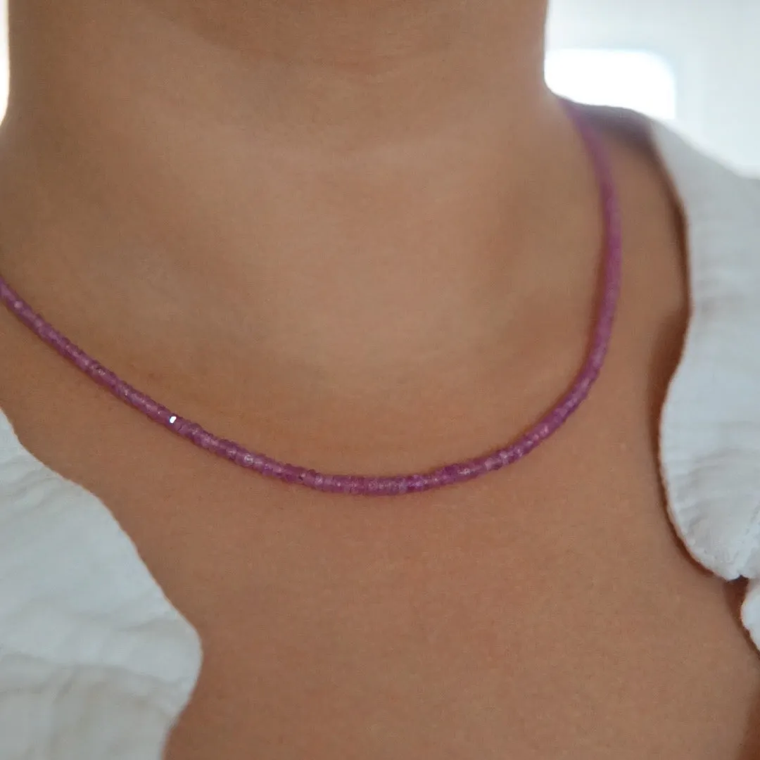 Full Semi-Precious Gemstone Necklace