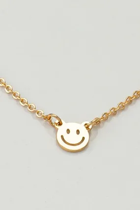 Happy Face Chain Necklace