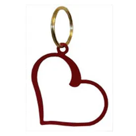 Heart Key Chain - Red