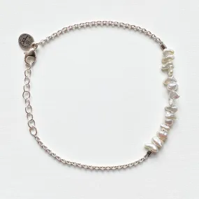 Keishi Pearl Bar Bracelet