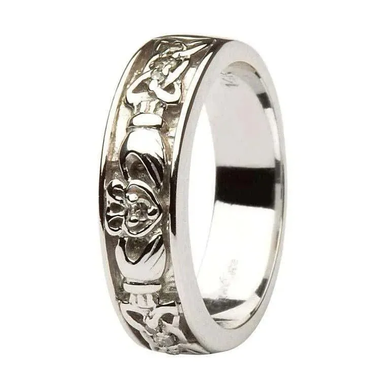 Ladies Claddagh Wedding Ring SL-14IC10