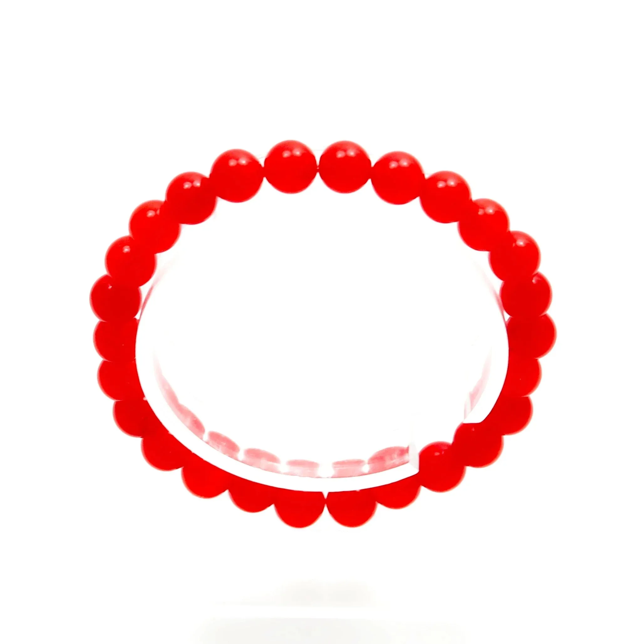 Maccus Beaded Red Agate Bracelet