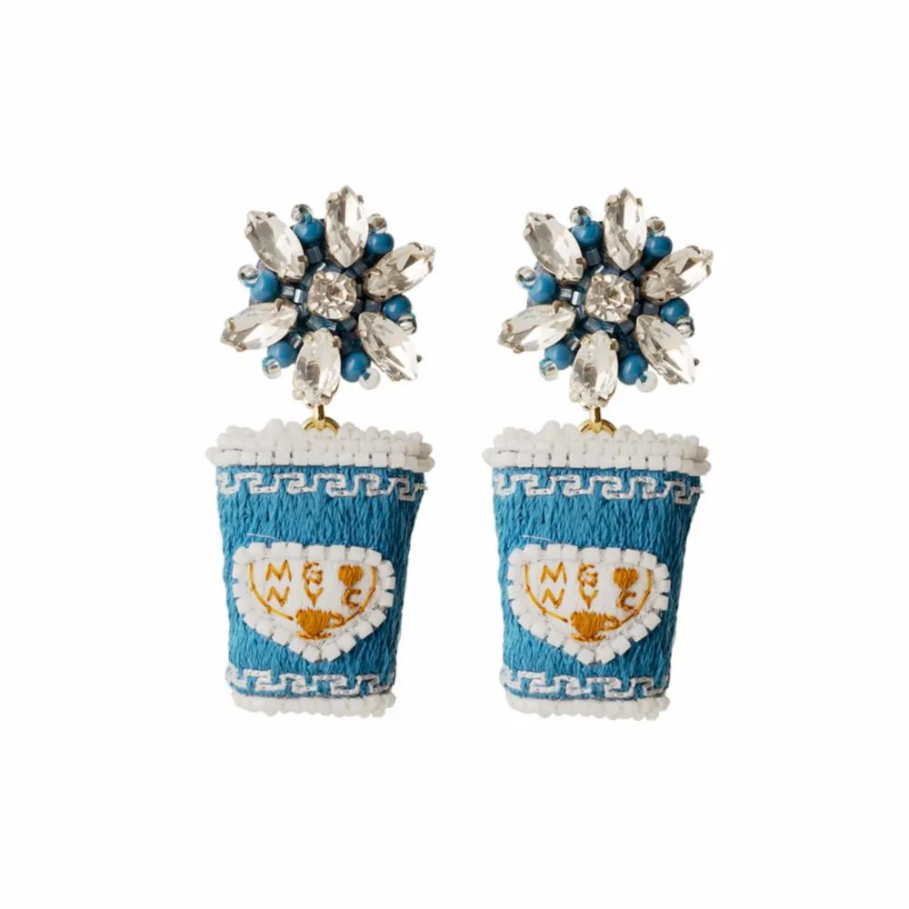 Mignonne Gavigan Cafe Earrings in Blues