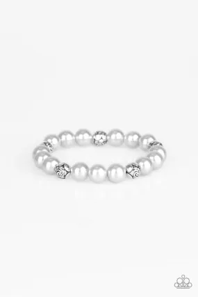 Paparazzi Bracelet ~ Poised For Perfection - Silver