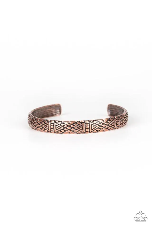 Paparazzi Bracelet ~ Power Pack - Copper