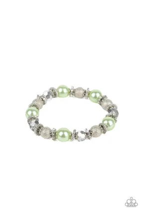 Paparazzi Bracelet ~ Sparking Conversation - Green