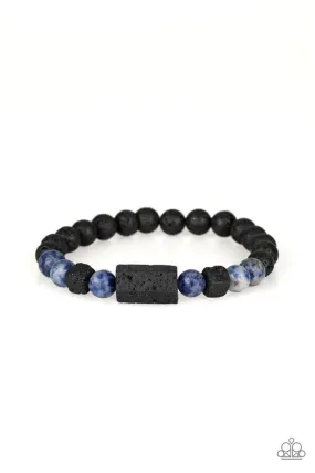 Paparazzi Bracelet ~ Zenned Out - Blue