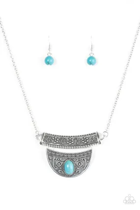 Paparazzi Necklace ~ Amazon Amateur - Blue