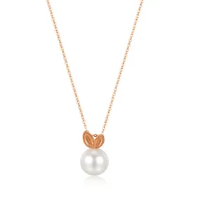 "butterfly" Pearl Necklace