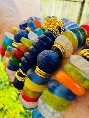 Recycled Glass Bracelets