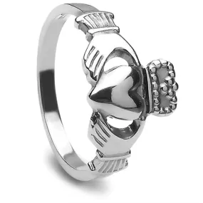 Retired Ladies Silver Claddagh Ring LS-CLAD2H