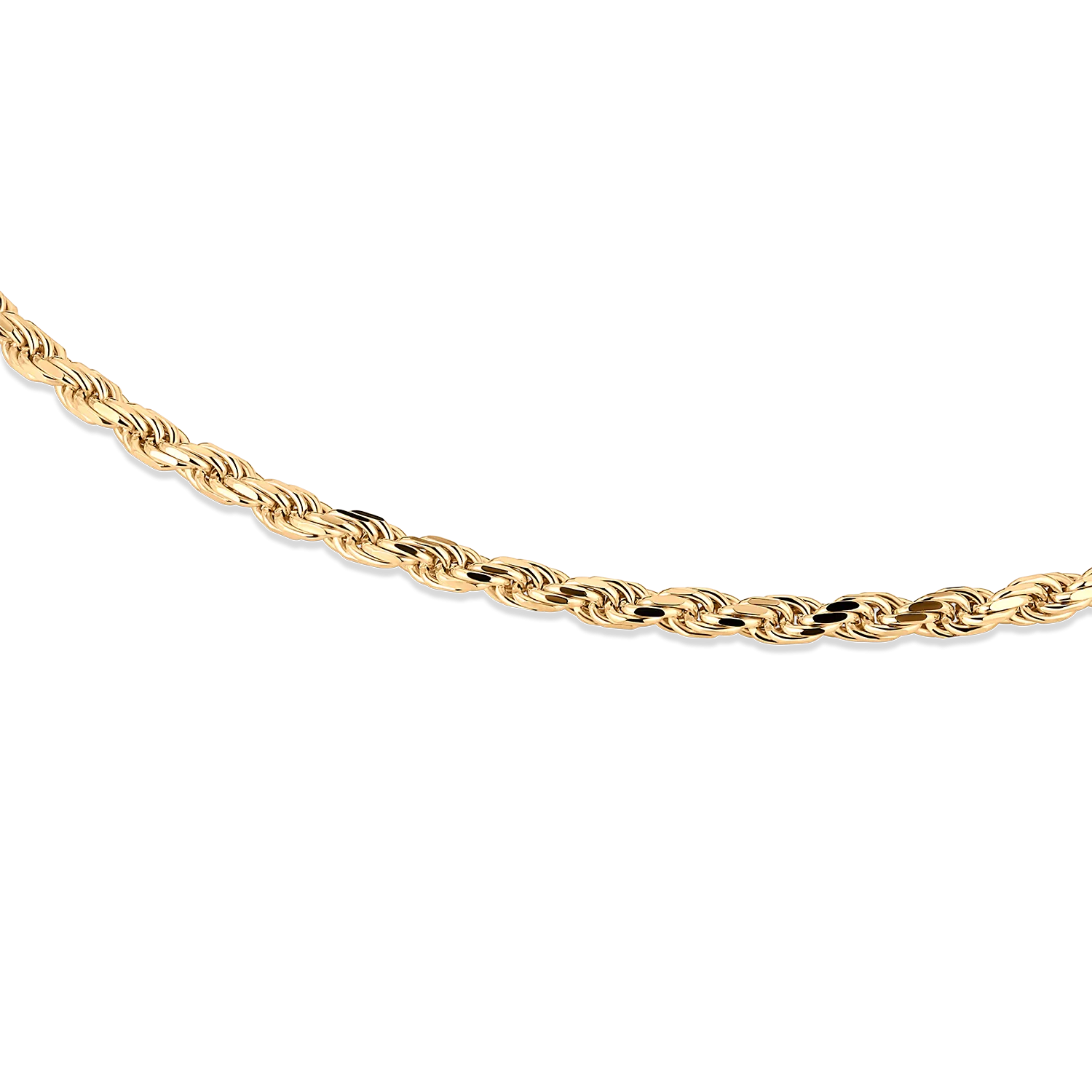 Rope Anklet, Gold Vermeil (2.3mm)