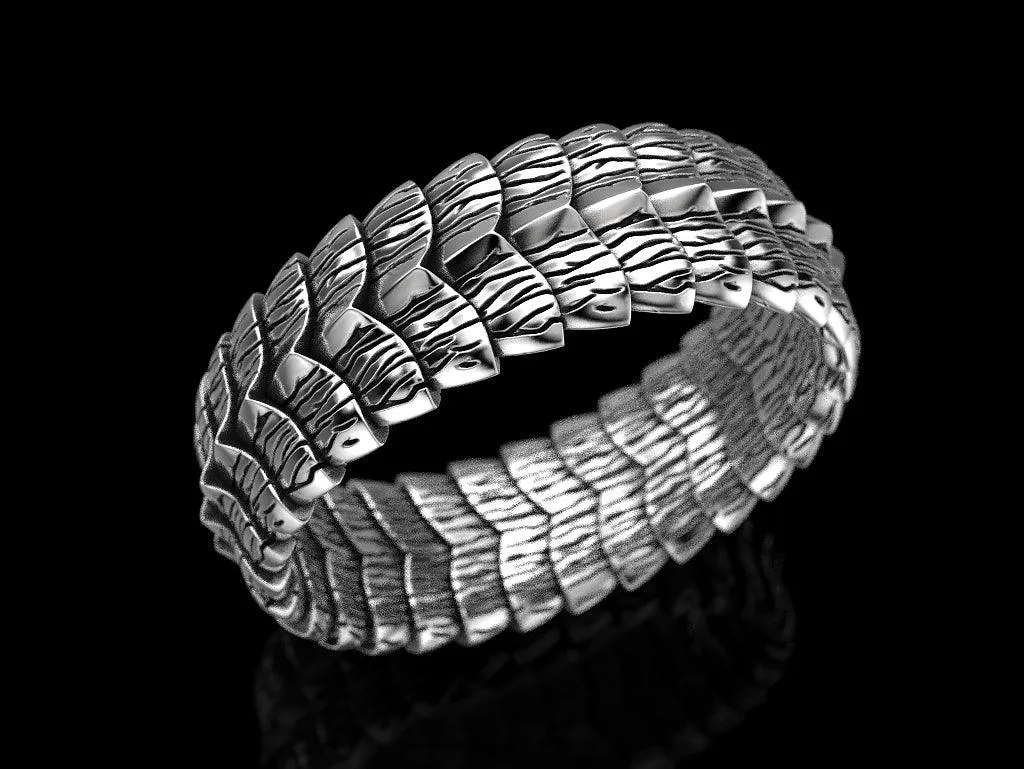 Scales Of Dragon Ring