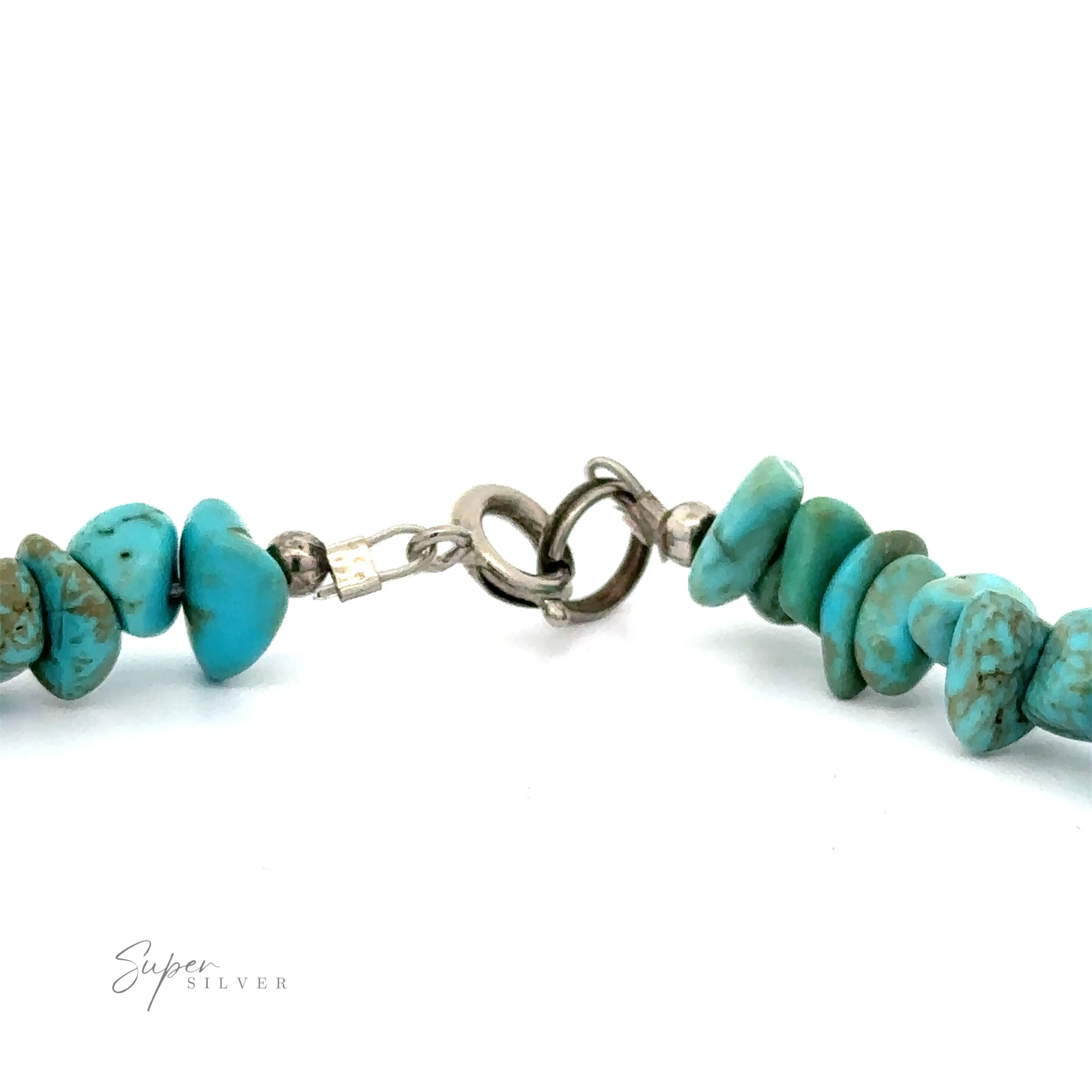 Southwest Colorado Turquoise Chip Bracelet or Anklet