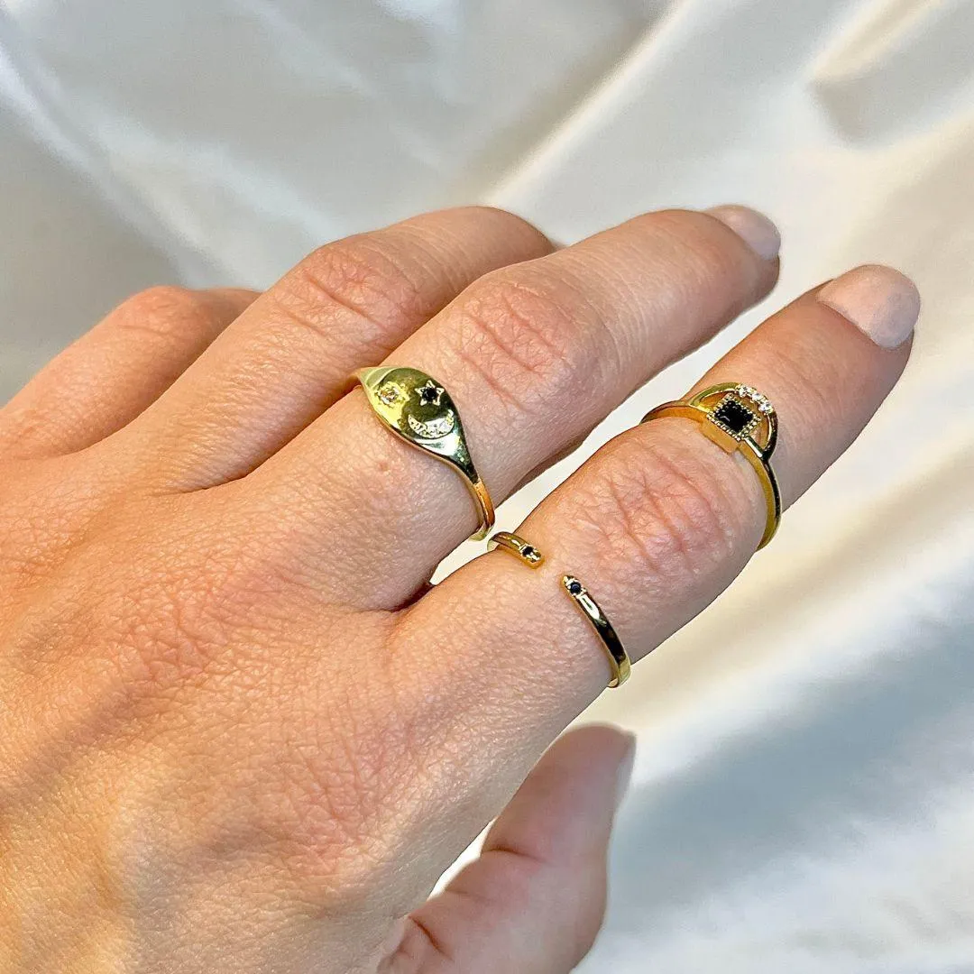 Surprise Bag - Set of 3 Vermeil Stacking Rings