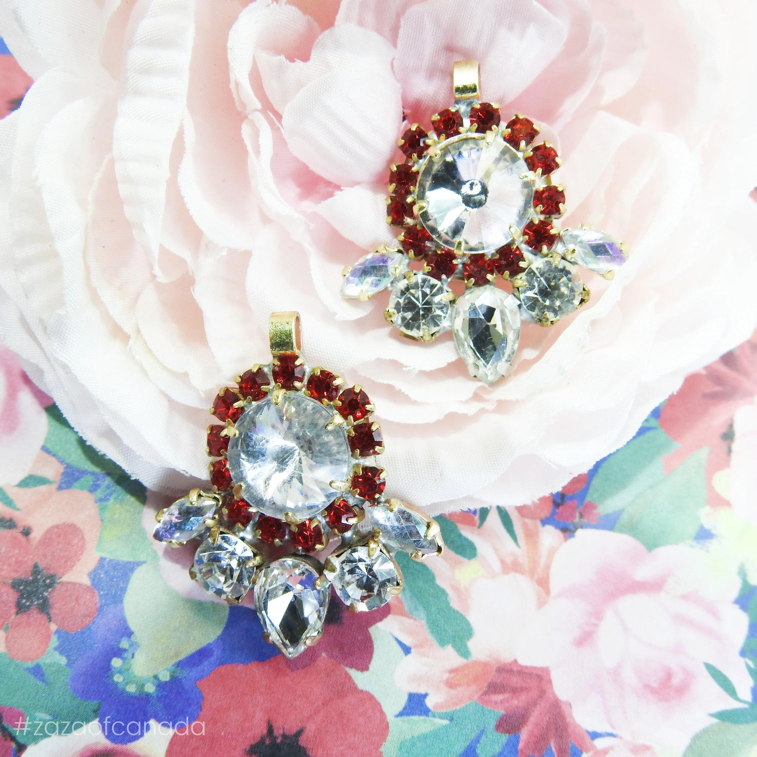 Vintage style charms: earring charms