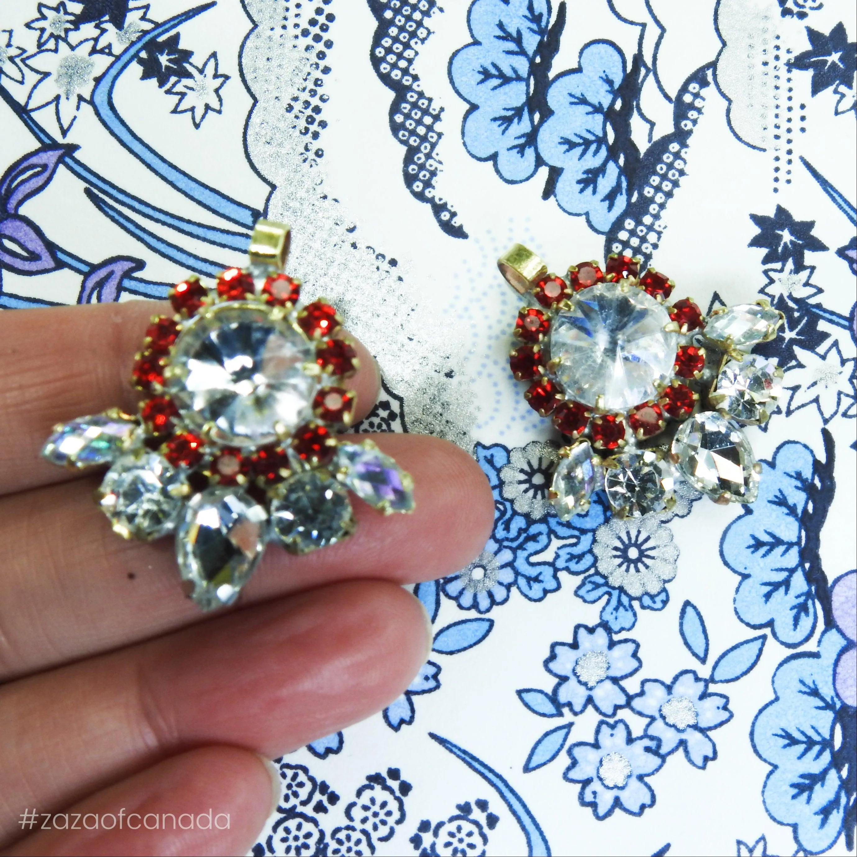 Vintage style charms: earring charms